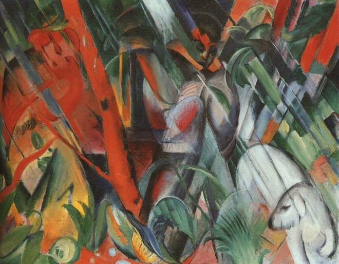 franz_marc-in_the_rainim_regen_1912