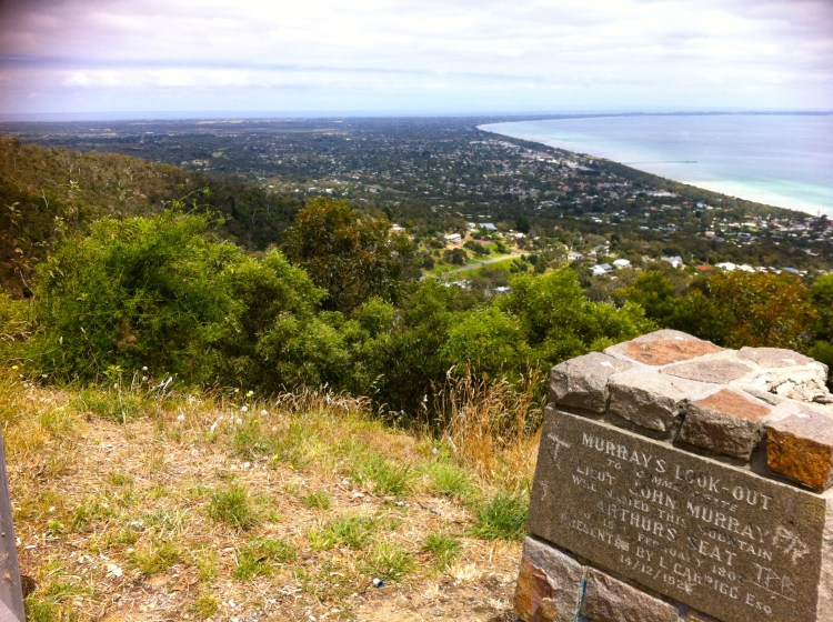 Looking towards the entrance to the bay.